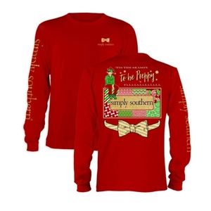 Simply Southern Long Sleeve Christmas T-shirt 2x